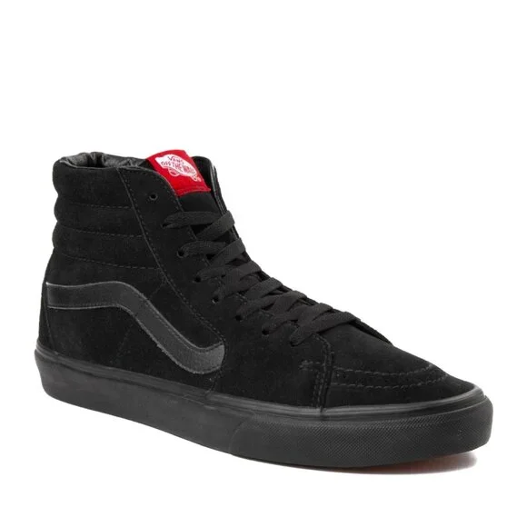 NWOB vans | Sk8-Hi Skate Shoe - Black Monochrome | Unisex W 7.5/M 6 - Picture 1 of 11